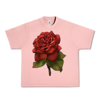 Salmon Oklahoma Rose Illustrations Urban Heavy Tee - LillyAllenDesigns