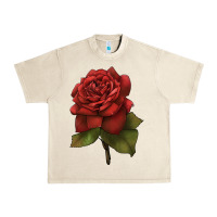 Sandshell Oklahoma Rose Illustrations Urban Heavy Tee - LillyAllenDesigns