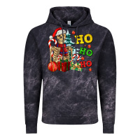 Cloud Black Christmas ho ho ho skeleton Vintage Hoodie - AdoDesignShop