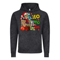 Vintage Black Christmas ho ho ho skeleton Vintage Hoodie - AdoDesignShop