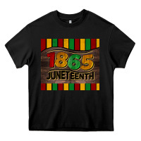 Black 1865 juneteenth tumbler Heavy Core Tee - BarkalooDesign