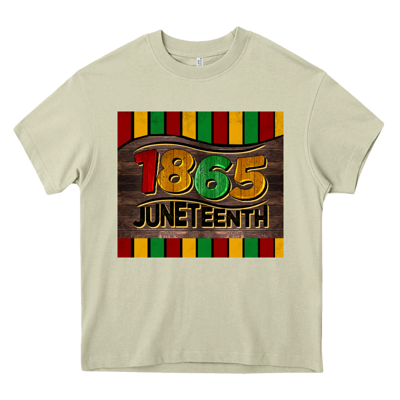 1865 Juneteenth Tumbler Heavy Core Tee by BarkalooDesign | Teevron