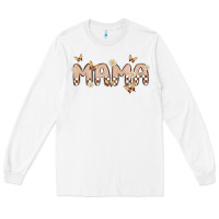 White retro mama Long Sleeve Tee - MaliasSmallBusiness