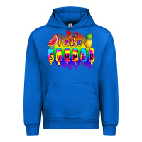 Cobalt Hello Summer Tie Dye Urban Hoodie - CowCowDesign