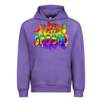 Tulip Hello Summer Tie Dye Urban Hoodie - CowCowDesign