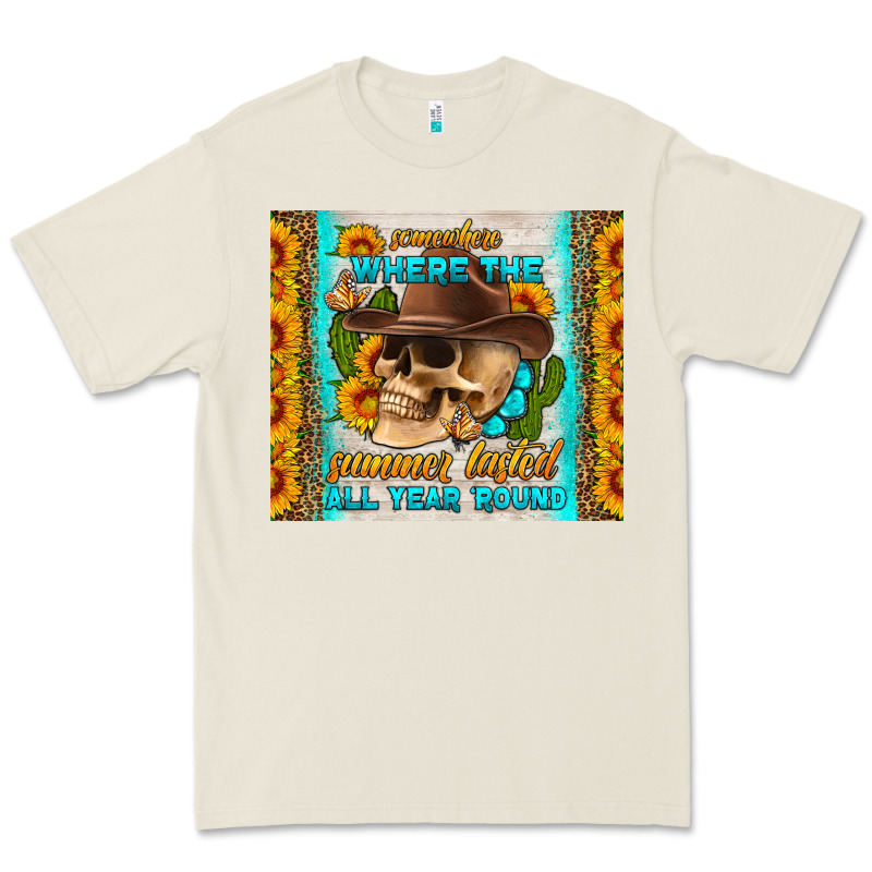 Somewhere Where The Summer Lasted All Year Around Tumbler Premium Tee by HRA Design Shop | Teevron