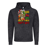 Vintage Black Christmas ho ho ho holy shit what a year skeleton Vintage Hoodie - AdoDesignShop