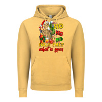 Vintage Mustard Christmas ho ho ho holy shit what a year skeleton Vintage Hoodie - AdoDesignShop