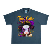 Midnight Navy too cute to trick halloween baby calf Urban Heavy Tee - Jasminsmagicworld