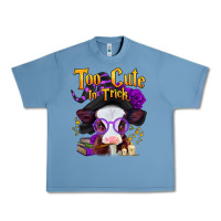 Pebble Blue too cute to trick halloween baby calf Urban Heavy Tee - Jasminsmagicworld