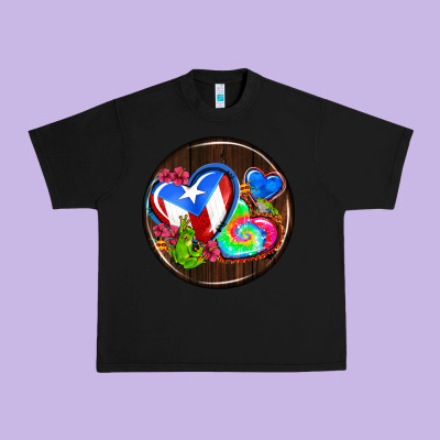 Puerto Rico Coasters Urban Heavy Tee Designed By Adodesignshop