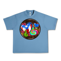 Pebble Blue puerto rico coasters Urban Heavy Tee - AdoDesignShop