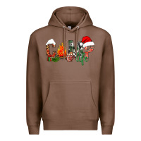 Chestnut Christmas camp Premium Hoodie - NancyCooperArtShop