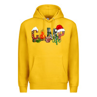 Lemon Christmas camp Premium Hoodie - NancyCooperArtShop