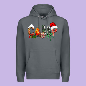 Christmas Camp Premium Hoodie Designed By Nancycooperartshop