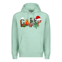 Seafoam Christmas camp Premium Hoodie - NancyCooperArtShop