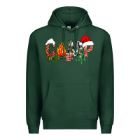 Sports Green Christmas camp Premium Hoodie - NancyCooperArtShop
