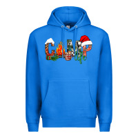 True Royal Christmas camp Premium Hoodie - NancyCooperArtShop