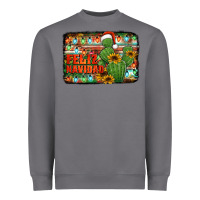 Storm feliz navidad merry christmas cactus Heavyweight Sweatshirt - Jasminsmagicworld