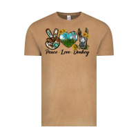 Vintage Camel Peace Love Donkey Head Vintage Tee - LillyAllenDesigns