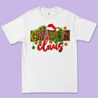 Christmas Granna Claus Premium Tee Designed By Fadigitalartstudio