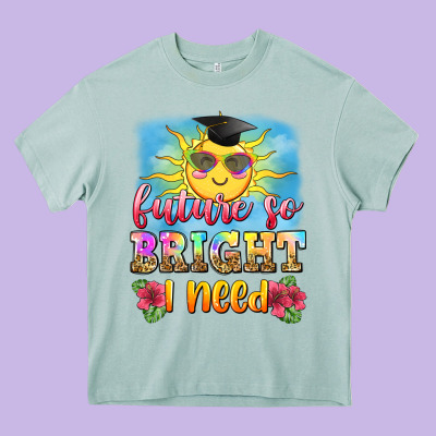 Future So Bright I Need Heavy Core Tee Designed By Zillion Design Studio