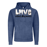 Vintage Denim love dental hygienist Vintage Hoodie - AdoDesignShop