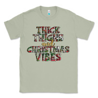 Matcha thick thighs and Christmas vibes Classic Tee - AdoDesignShop