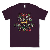 Plum thick thighs and Christmas vibes Classic Tee - AdoDesignShop
