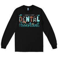 Black dental assistant Long Sleeve Tee - JahusDesignShop