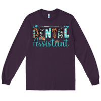 Plum dental assistant Long Sleeve Tee - JahusDesignShop