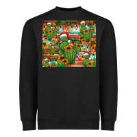 Black feliz navidad merry christmas cactus tumbler Heavyweight Sweatshirt - Jasminsmagicworld
