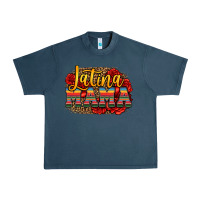 Midnight Navy latina mama Urban Heavy Tee - Jasminsmagicworld