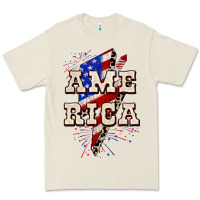 Bone America 4th of July Premium Tee - CowGirlArtShop