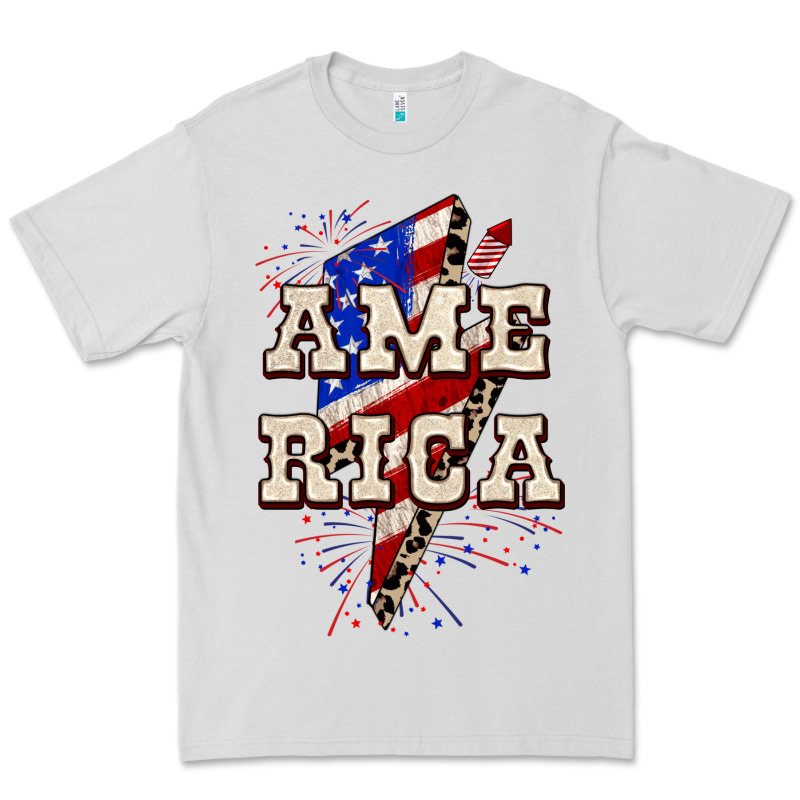 America 4th Of July Premium Tee by CowGirlArtShop | Teevron