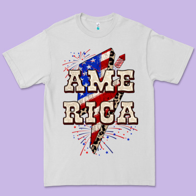 America 4th Of July Premium Tee Designed By Cowgirlartshop