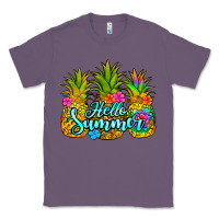 Lavender hello summer pineapple Classic Tee - Jasminsmagicworld