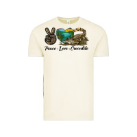 Vintage Arctic Peace Love Crocodile Vintage Tee - LillyAllenDesigns