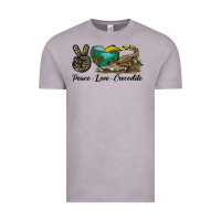 Peace Love Crocodile Vintage Tee | Teevron