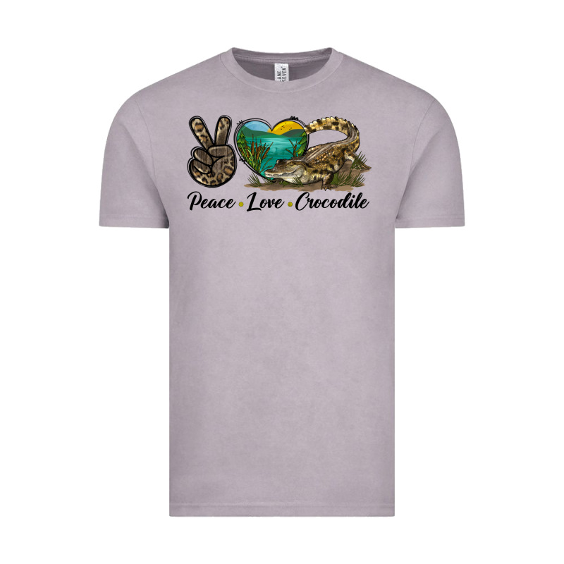 Peace Love Crocodile Vintage Tee by LillyAllenDesigns | Teevron