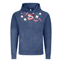 Vintage Denim dentist elements Vintage Hoodie - AdoDesignShop