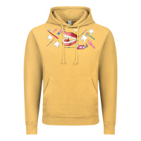 Vintage Mustard dentist elements Vintage Hoodie - AdoDesignShop