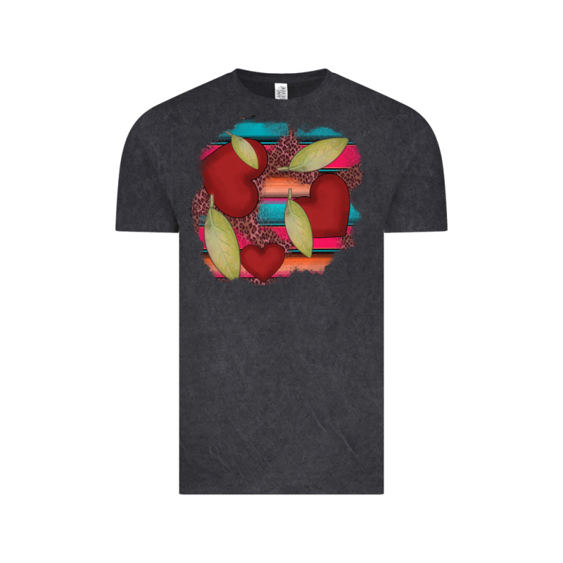Heart And Serape Patches Vintage Tee by AdoDesignShop | Teevron