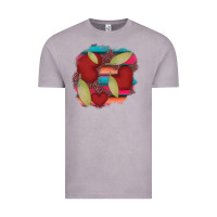 Vintage Zinc heart and serape patches Vintage Tee - AdoDesignShop
