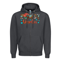 Smoke Western Howdy Darlin Zipper Hoodie - BundleAndBundleShop