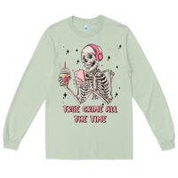 Matcha true crime all the time Long Sleeve Tee - MaliasSmallBusiness