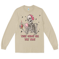 Mushroom true crime all the time Long Sleeve Tee - MaliasSmallBusiness