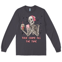 Smoke true crime all the time Long Sleeve Tee - MaliasSmallBusiness
