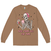Toasted Coconut true crime all the time Long Sleeve Tee - MaliasSmallBusiness
