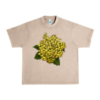 French Oak Oregon Grape Flower Illustrations Urban Heavy Tee - LillyAllenDesigns